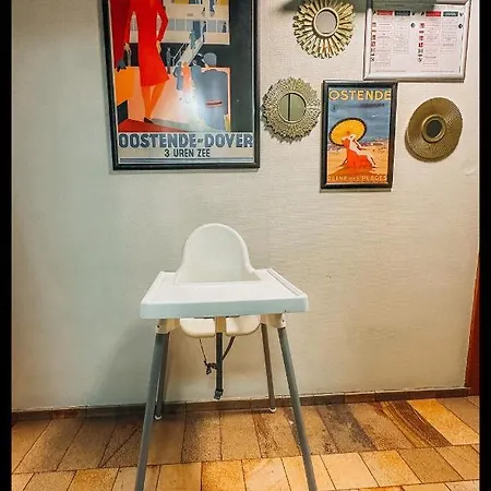 公寓 Casa Mare Hartje Met Gratis Parking 奥斯滕德